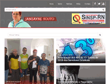 Tablet Screenshot of janeayresouto.com.br